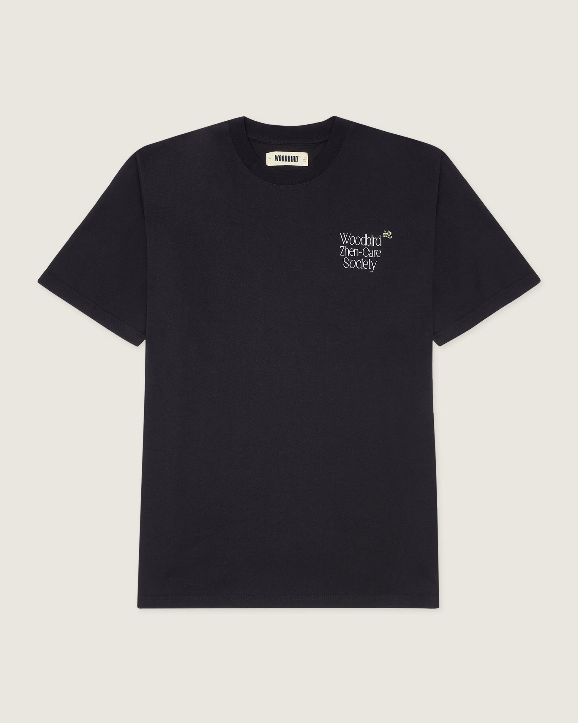Woodbird WBBaine Zhen Tee. T-Shirts Black
