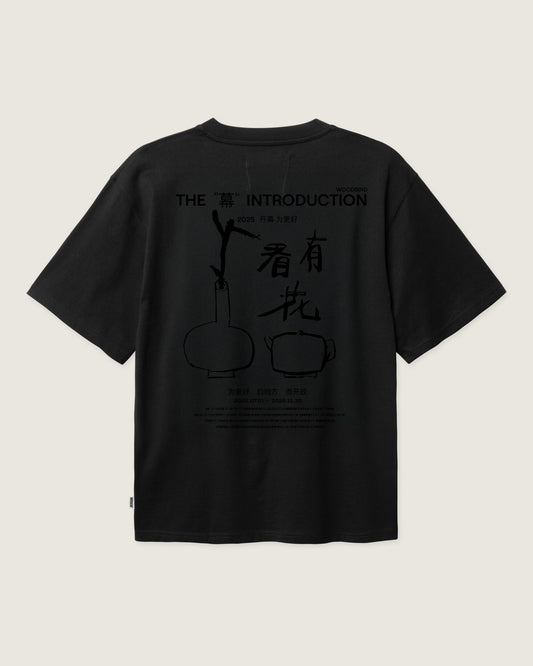 Woodbird WBBaine intro tee T-Shirts Black