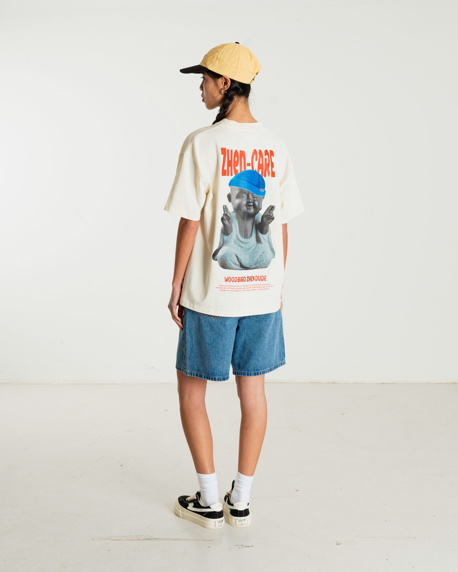 Woodbird Female WBBalo Dude Tee T-Shirts Off White