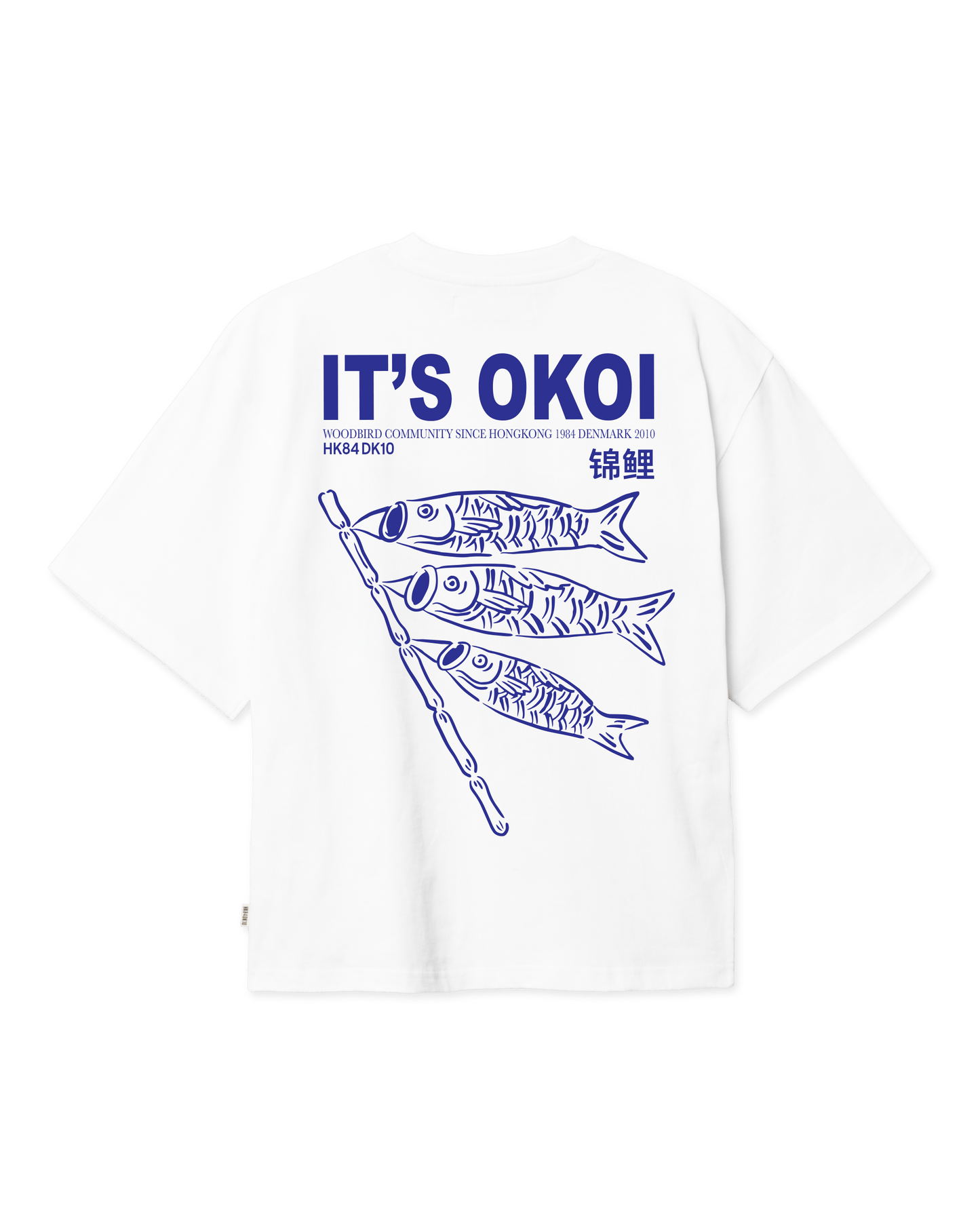 Woodbird Female WBBalo Koi Tee T-Shirts White
