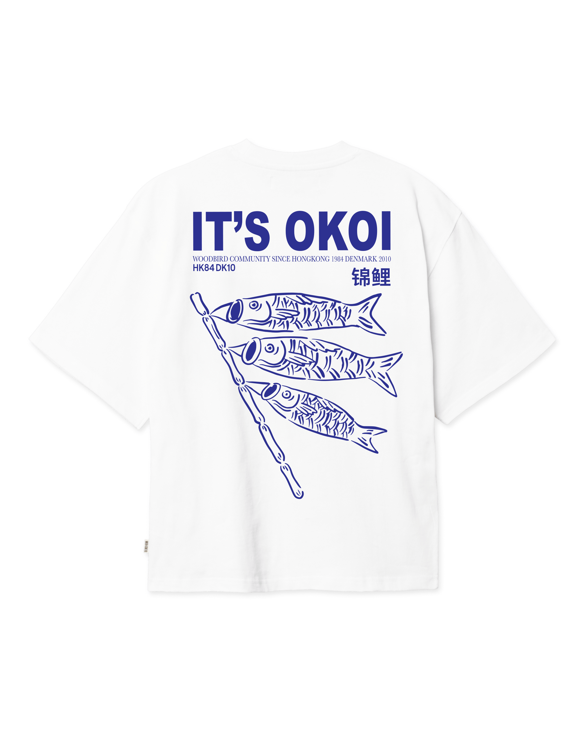 Woodbird Female WBBalo Koi Tee T-Shirts White