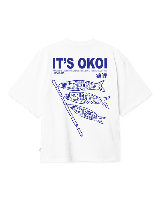 Woodbird Female WBBalo Koi Tee T-Shirts White