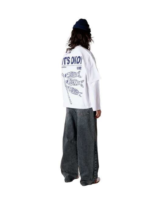 Woodbird Female WBBalo Koi Tee T-Shirts White