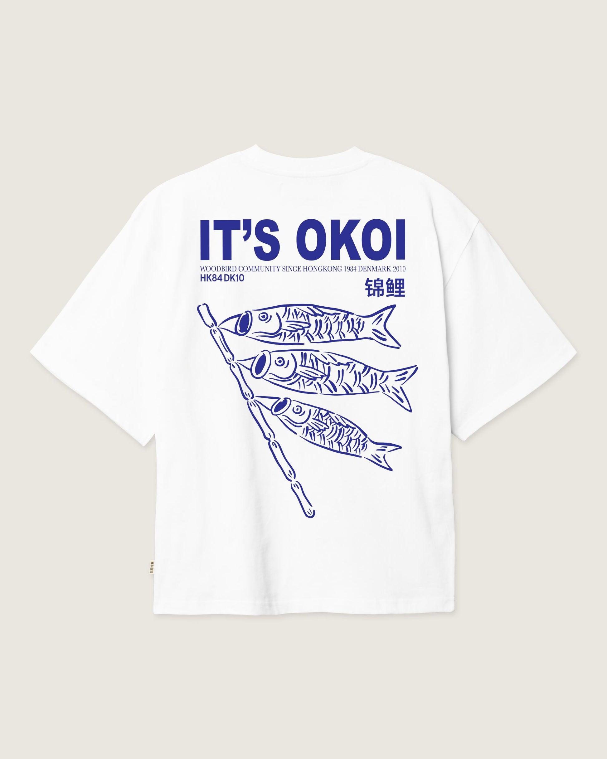 Woodbird Female WBBalo Koi Tee T-Shirts White