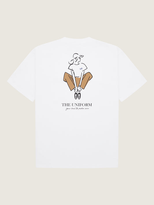 Woodbird Female WBBalo Uniform Tee T-Shirts White