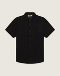 WBBanks Plisse Shirt - Black