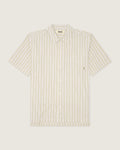 WBBanks Stripe Linen Shirt - Light Sand