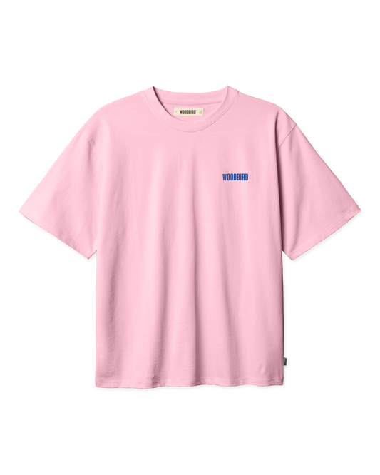 Woodbird WBBeam Curbi Tee T-Shirts Dusty Rose