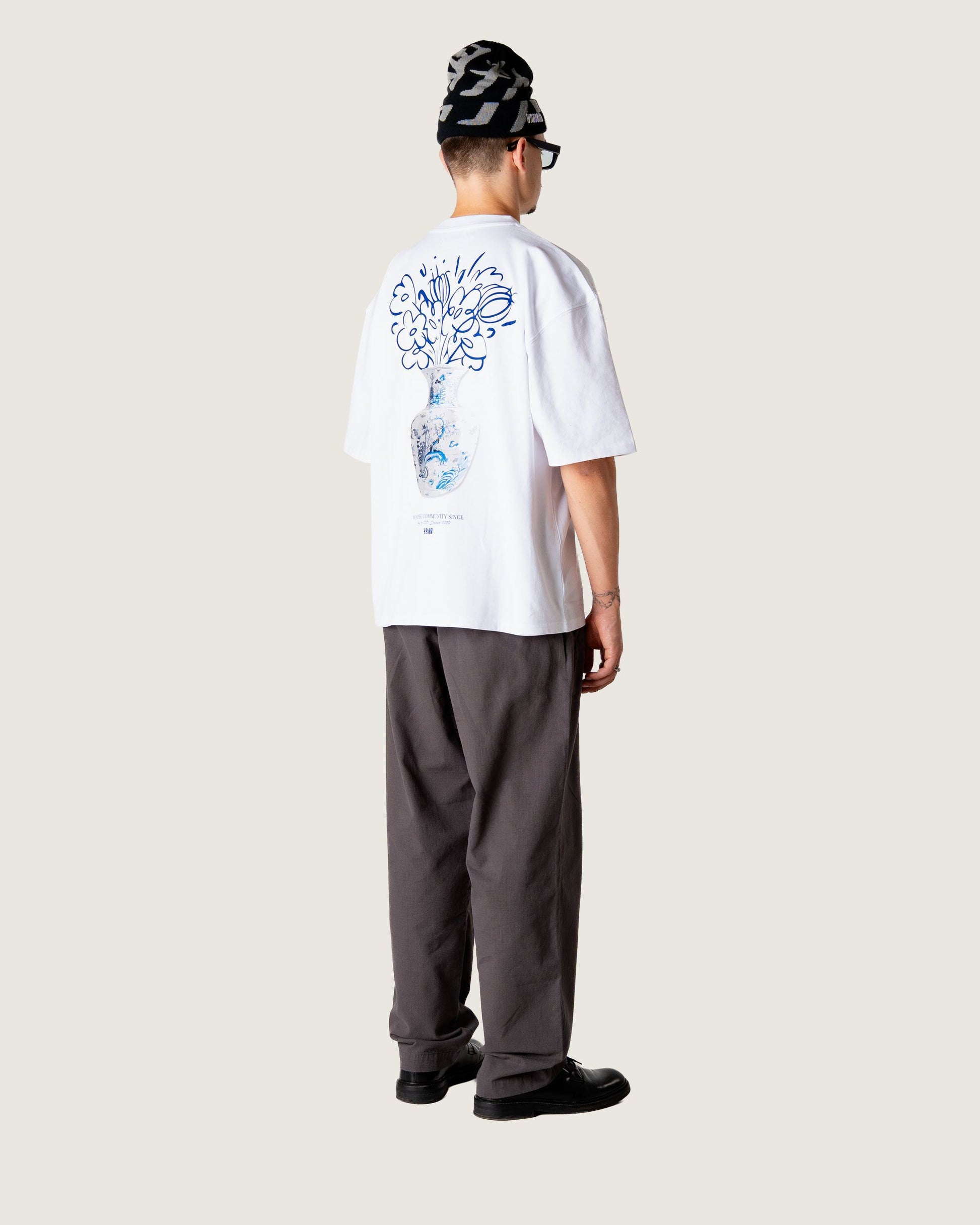 Woodbird WBBeam Ming Tee T-Shirts White