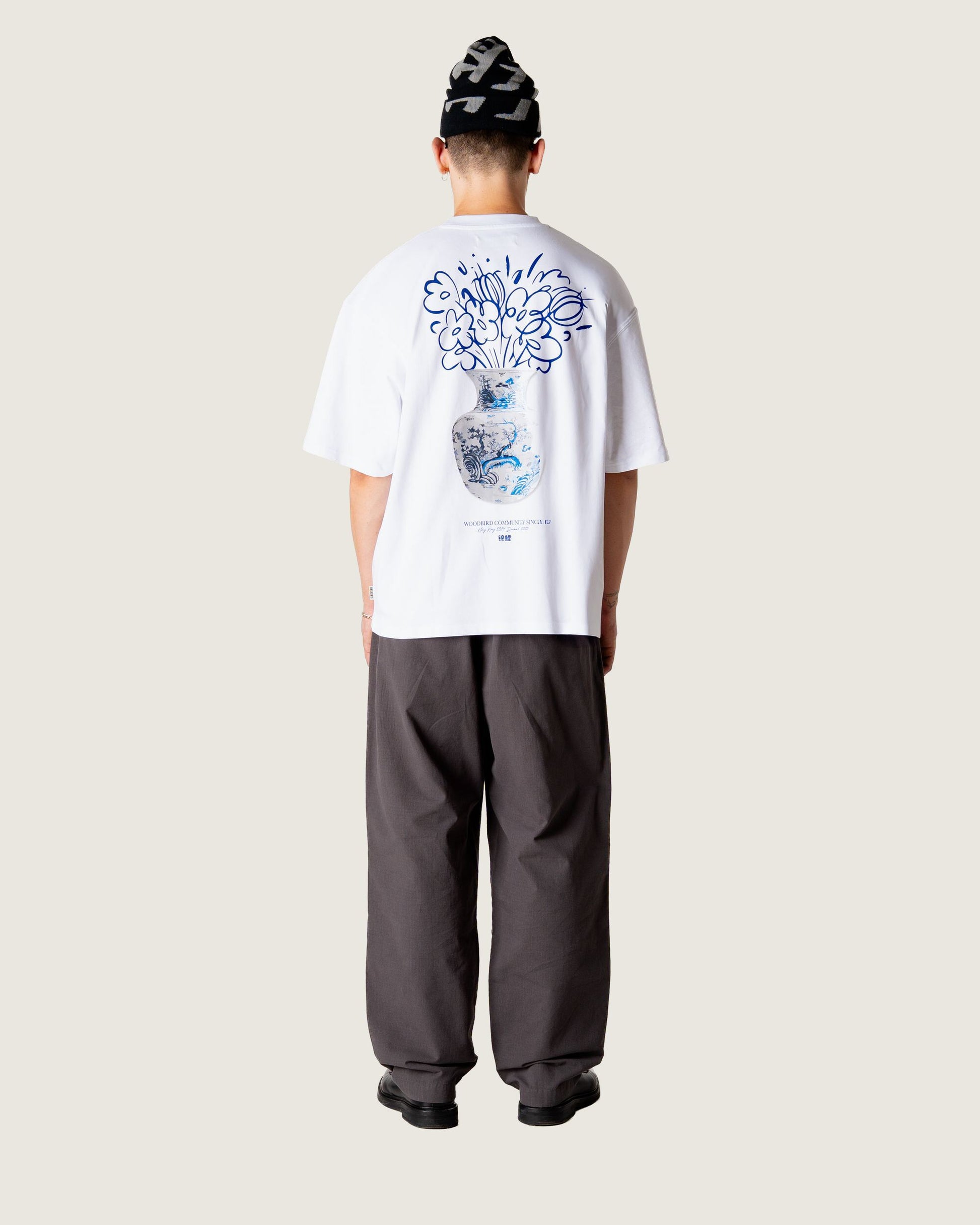 Woodbird WBBeam Ming Tee T-Shirts White