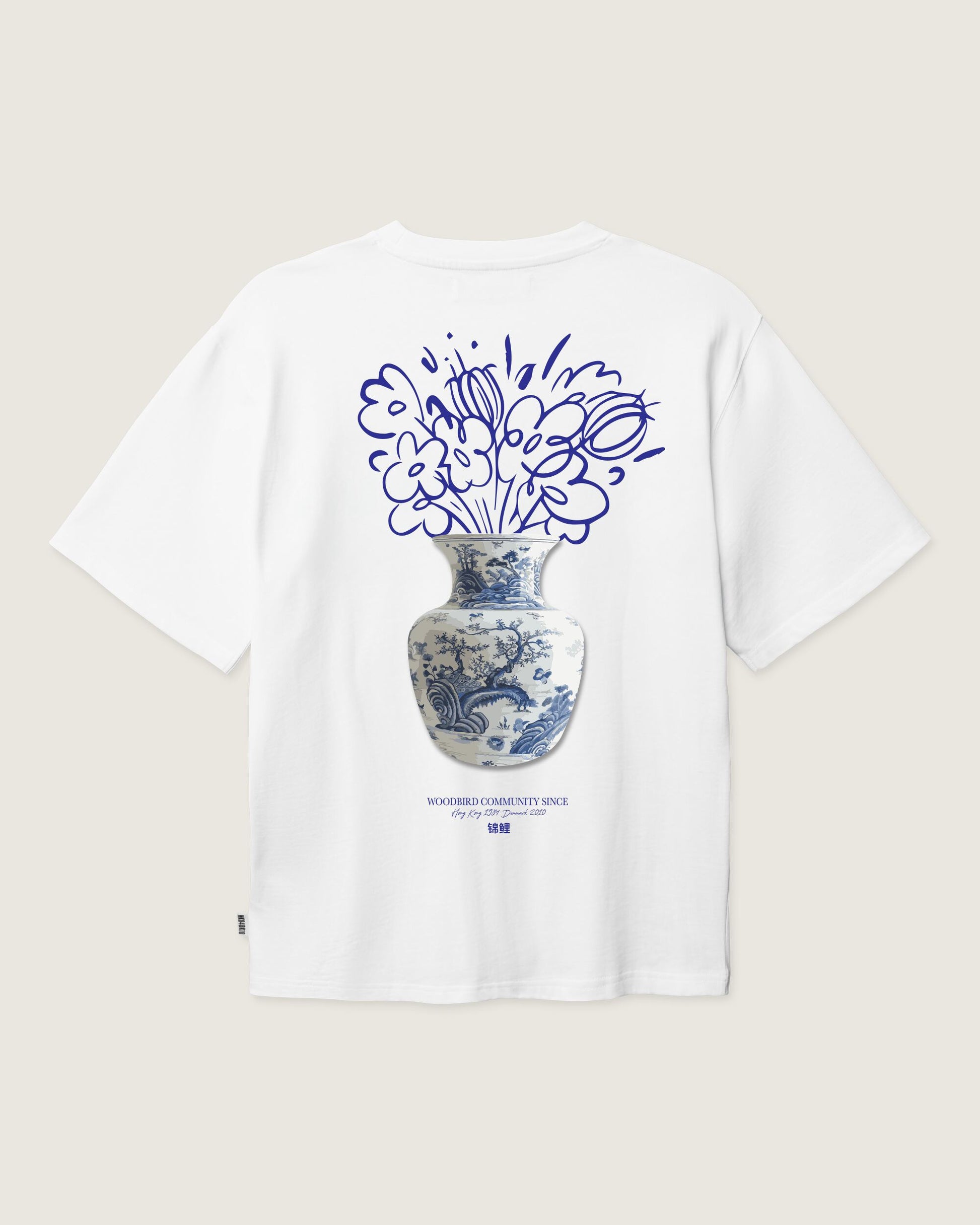 Woodbird WBBeam Ming Tee T-Shirts White