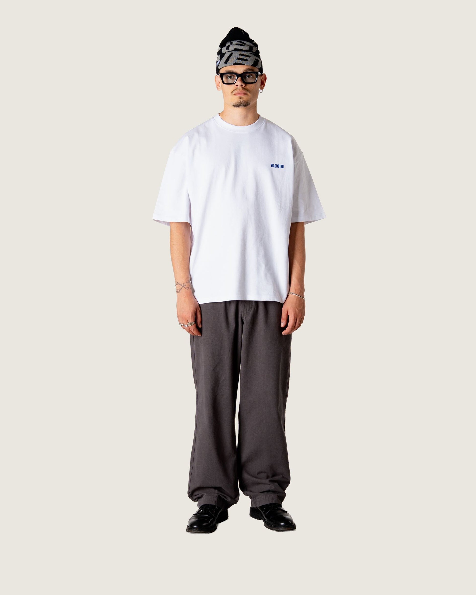 Woodbird WBBeam Ming Tee T-Shirts White