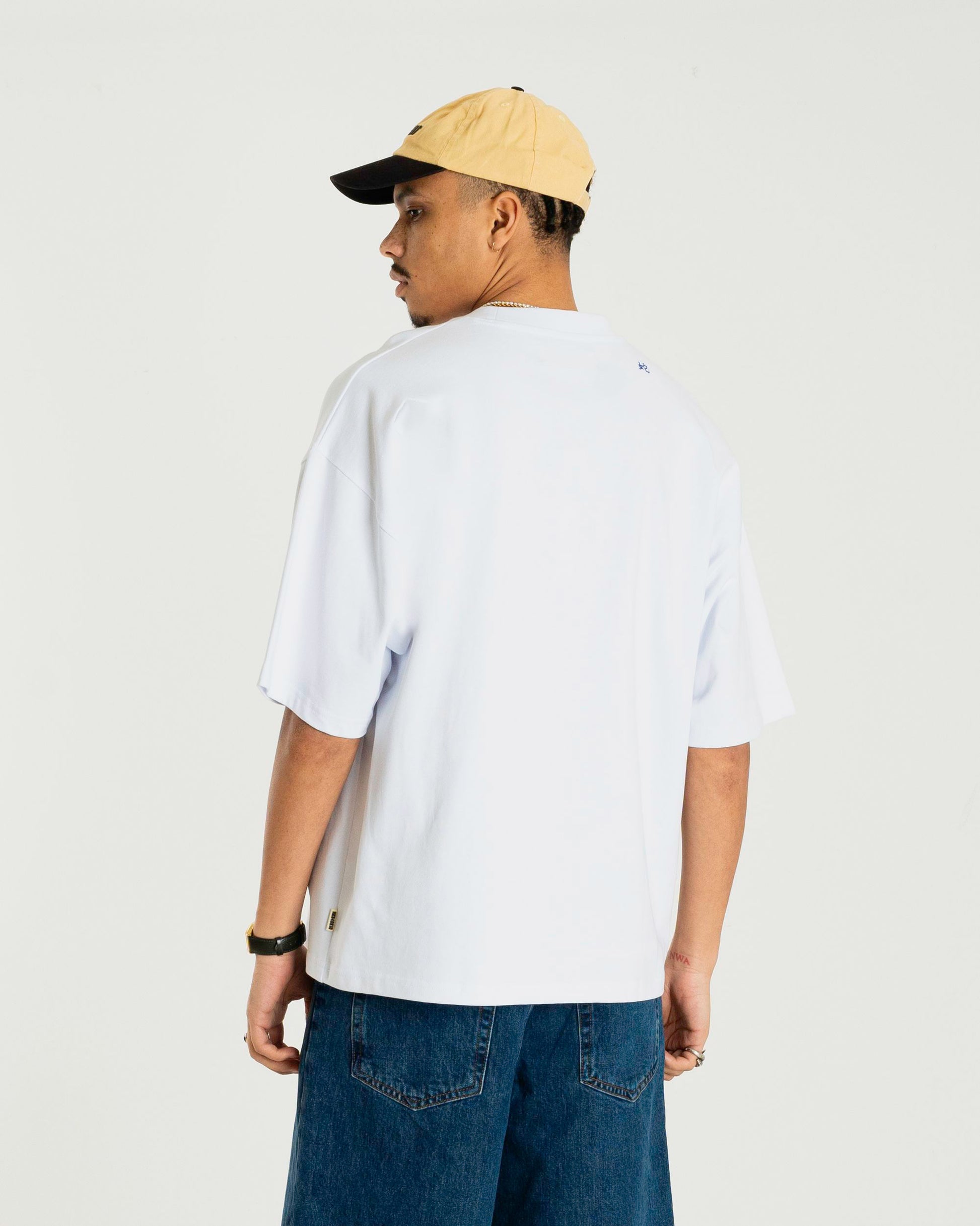 Woodbird WBBeam Zhen Tee. T-Shirts White