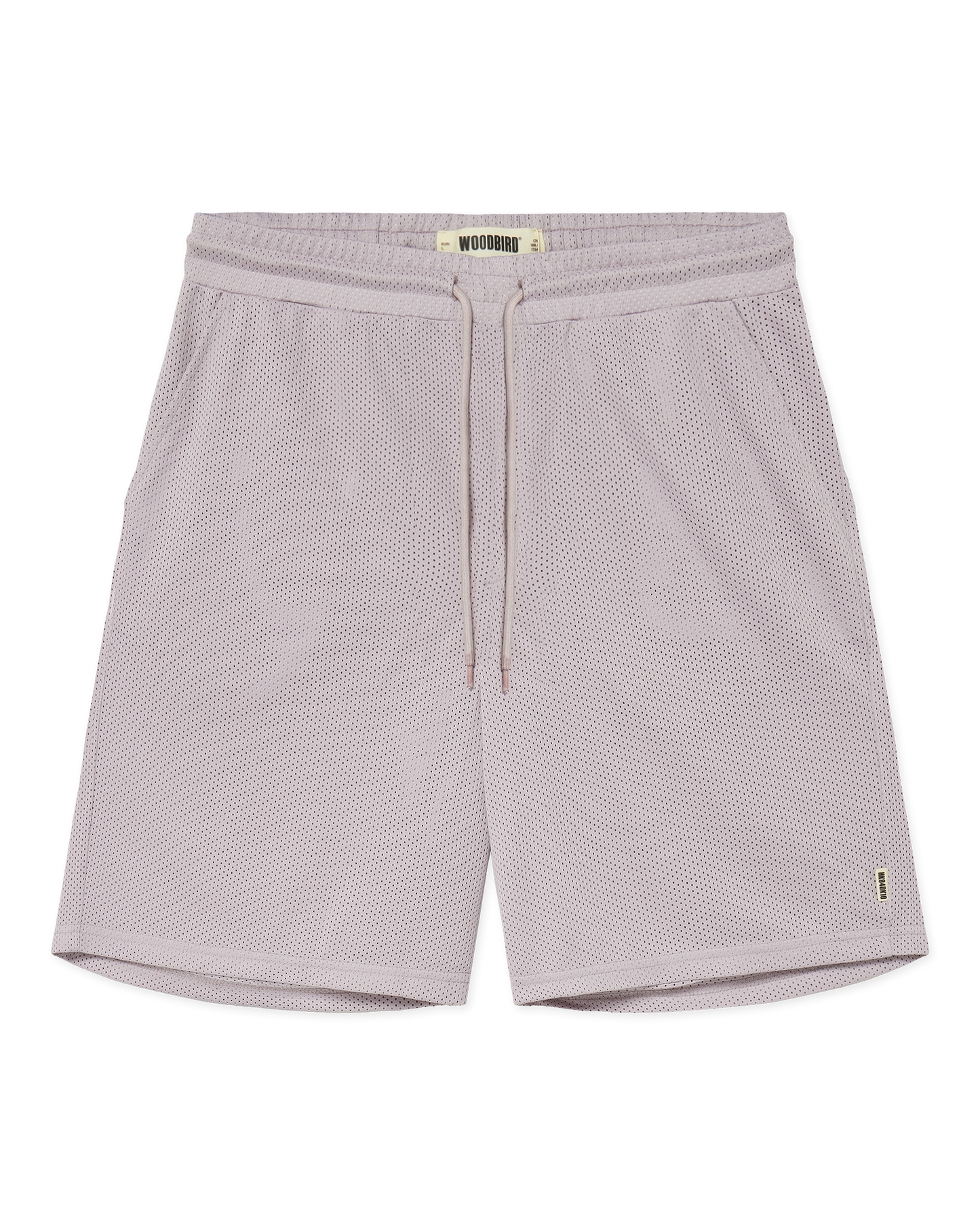 Woodbird WBBen Mesh Shorts Shorts Grey-Purple