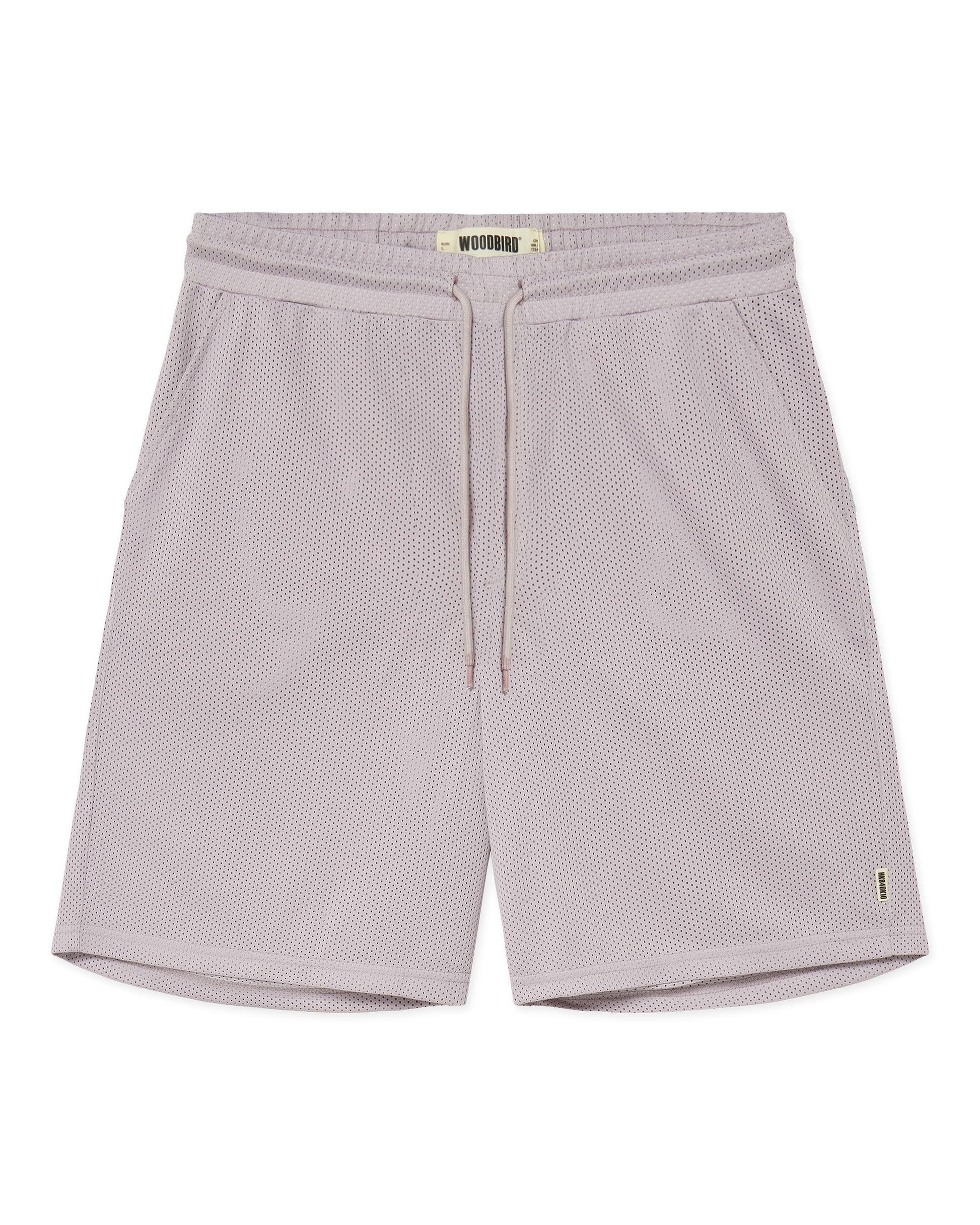 Woodbird WBBen Mesh Shorts Shorts Grey-Purple
