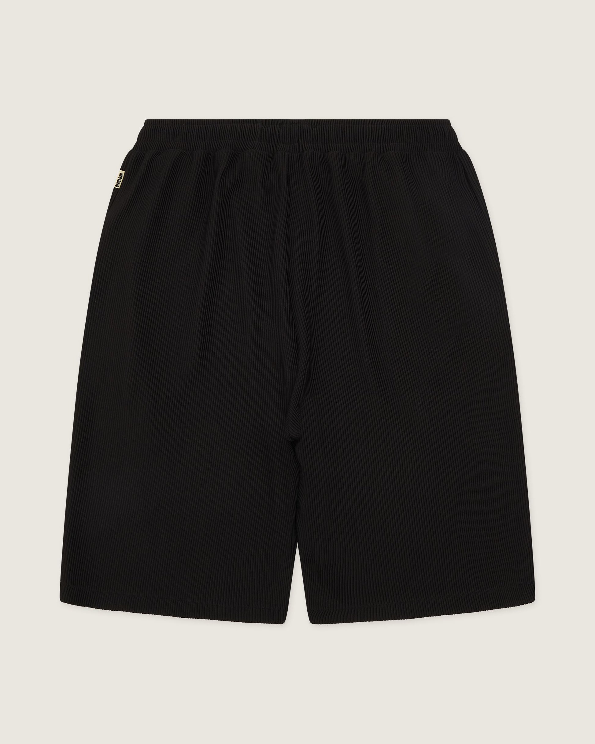Woodbird WBBen Plisse Shorts Shorts Black