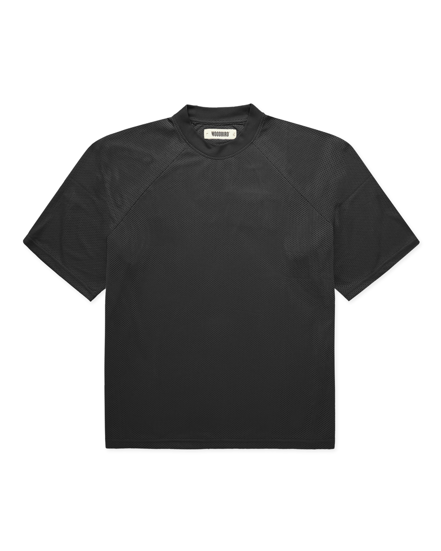 Woodbird WBBlake Mesh Tee T-Shirts Black