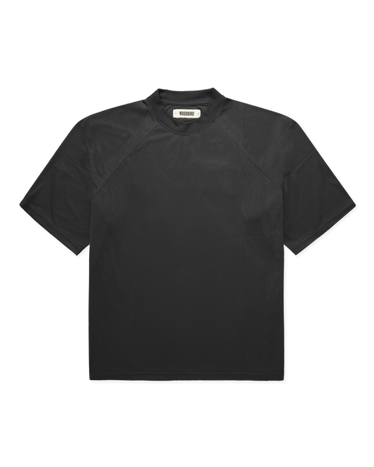 Woodbird WBBlake Mesh Tee T-Shirts Black