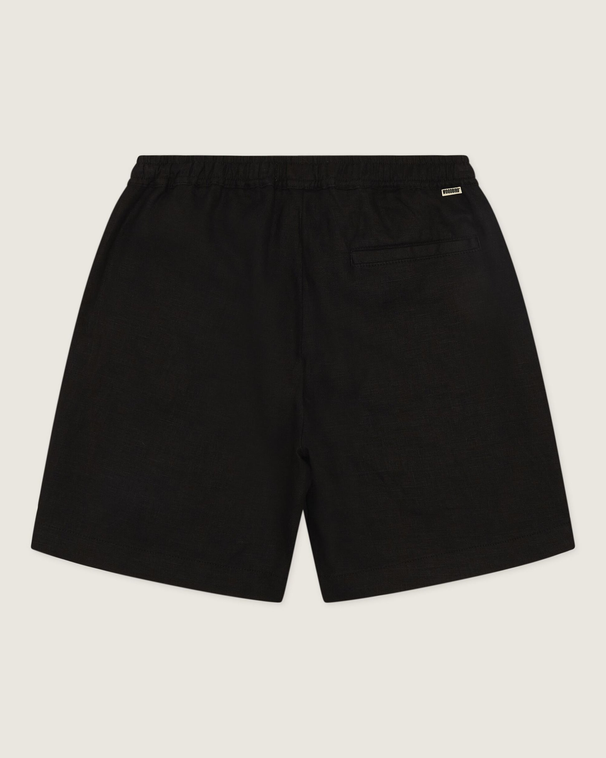 Woodbird WBBommy Linen Shorts Shorts Black