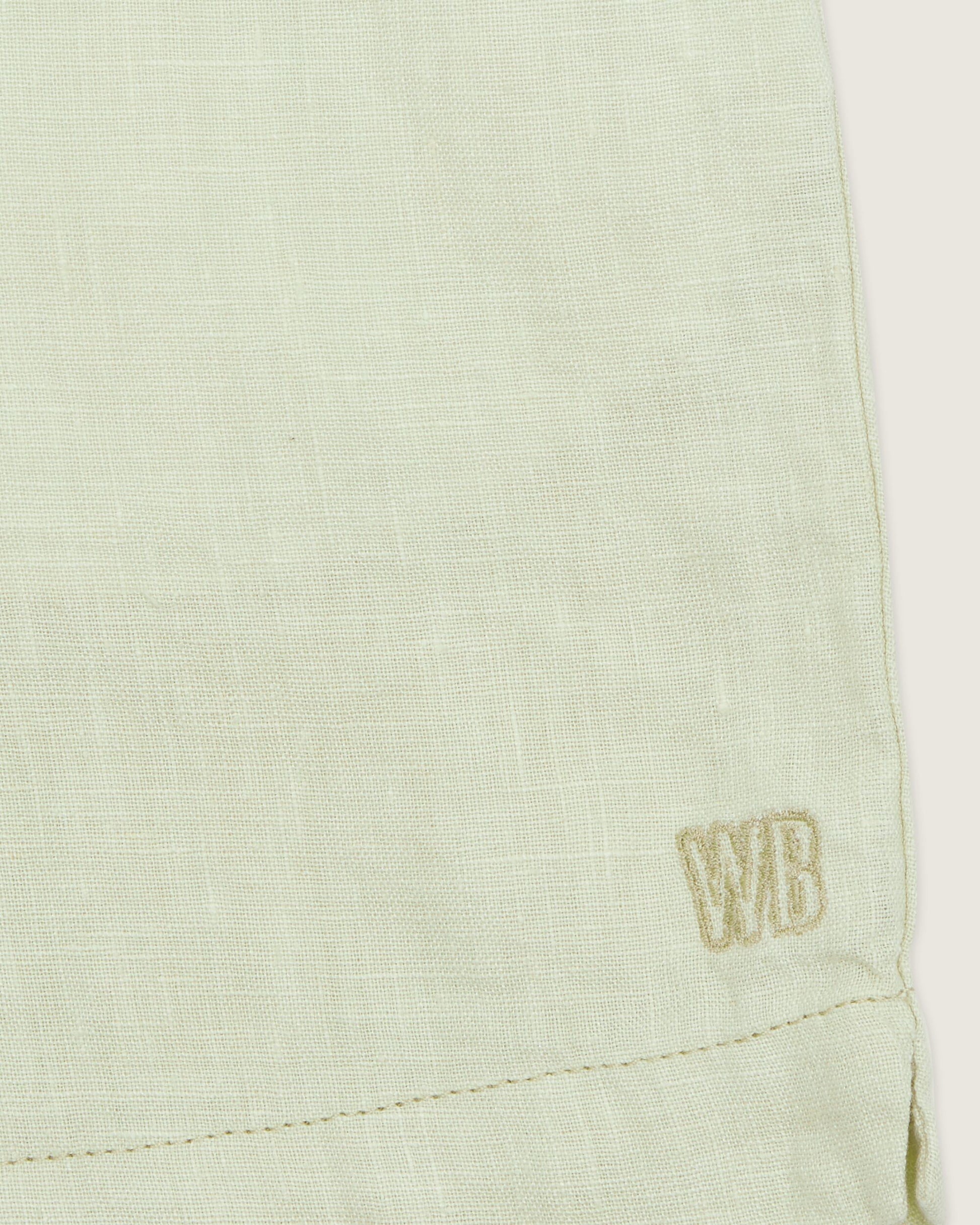 Woodbird WBBommy Linen Shorts Shorts Mint Green