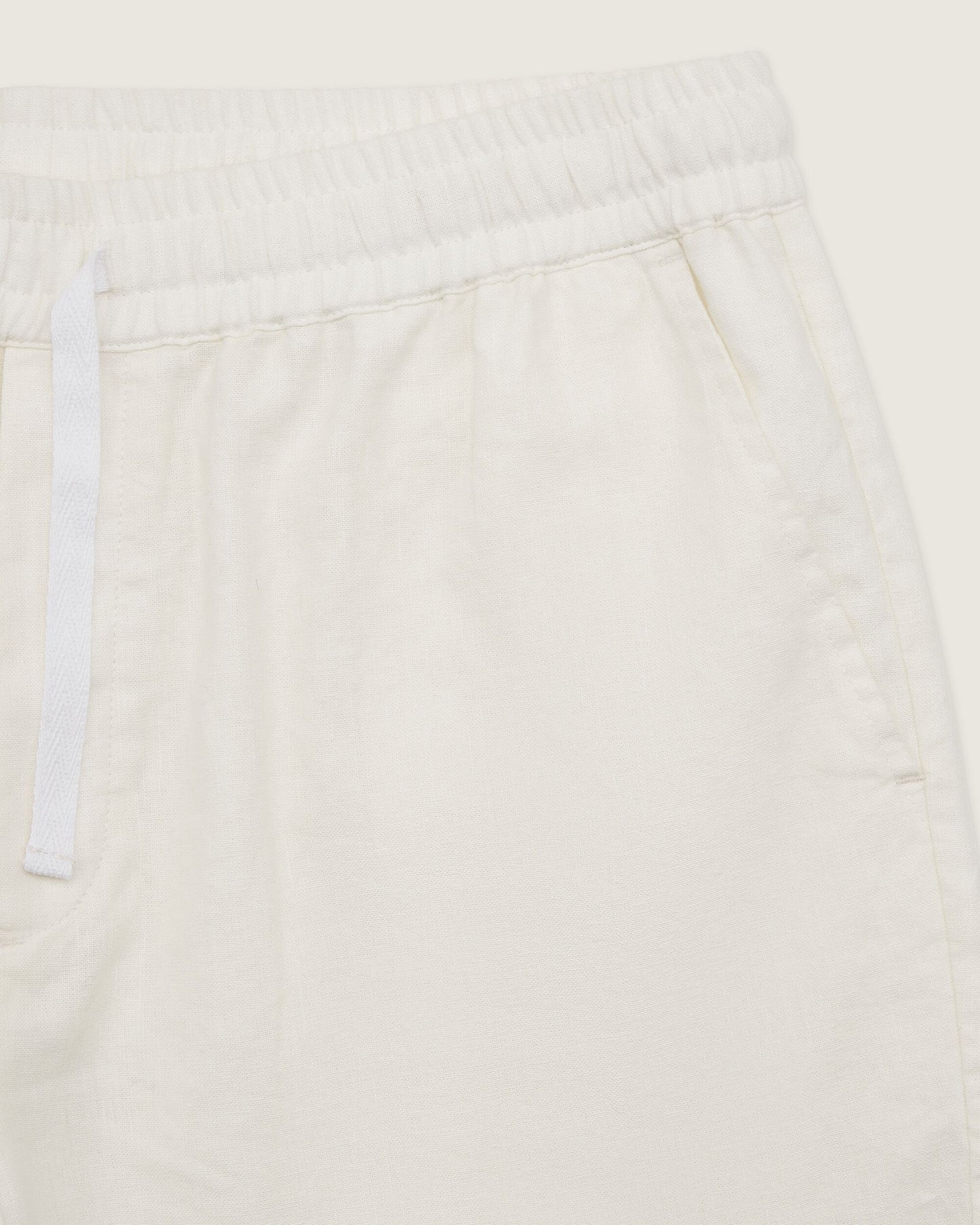Woodbird WBBommy Linen Shorts Shorts Off White