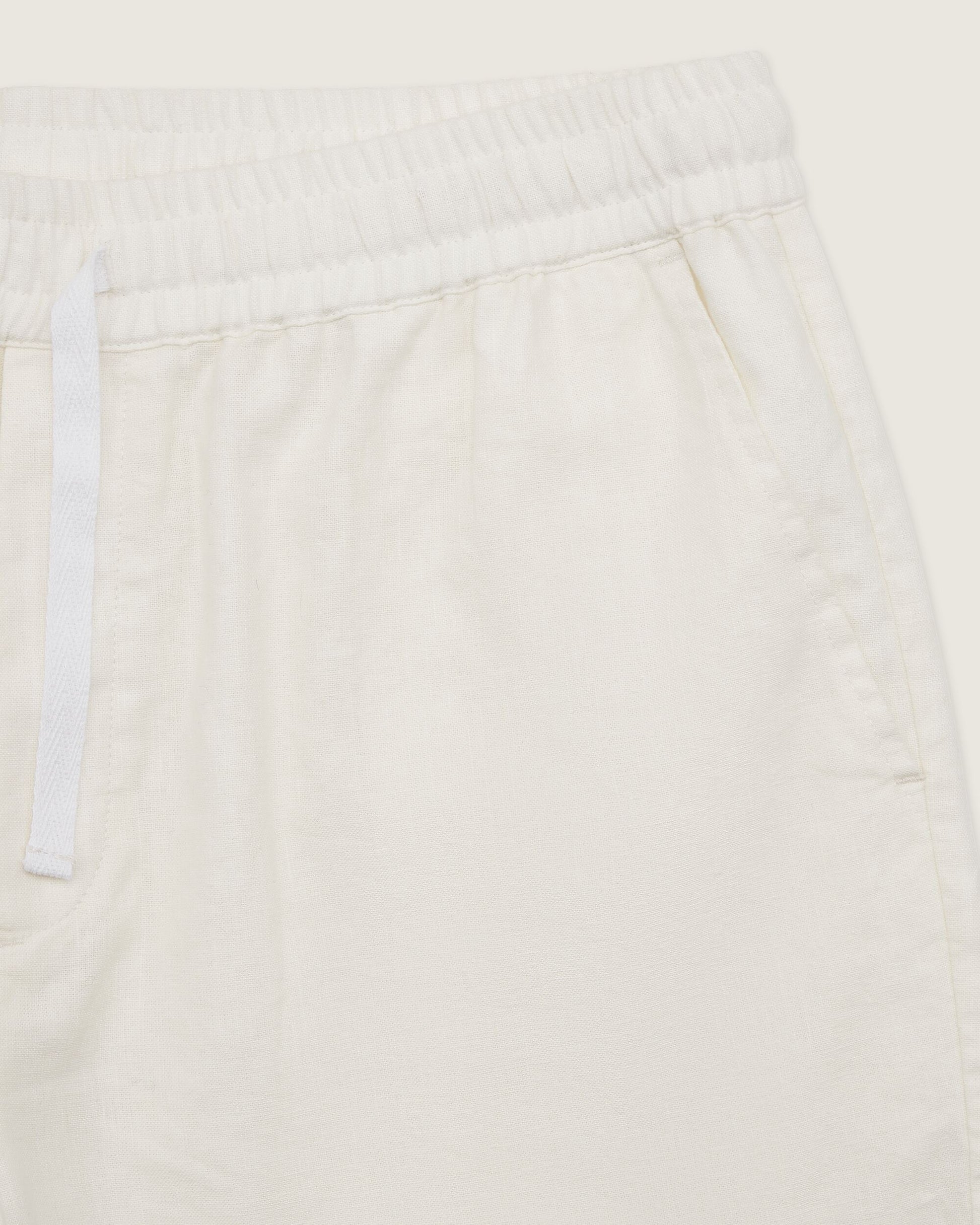 Woodbird WBBommy Linen Shorts Shorts Off White