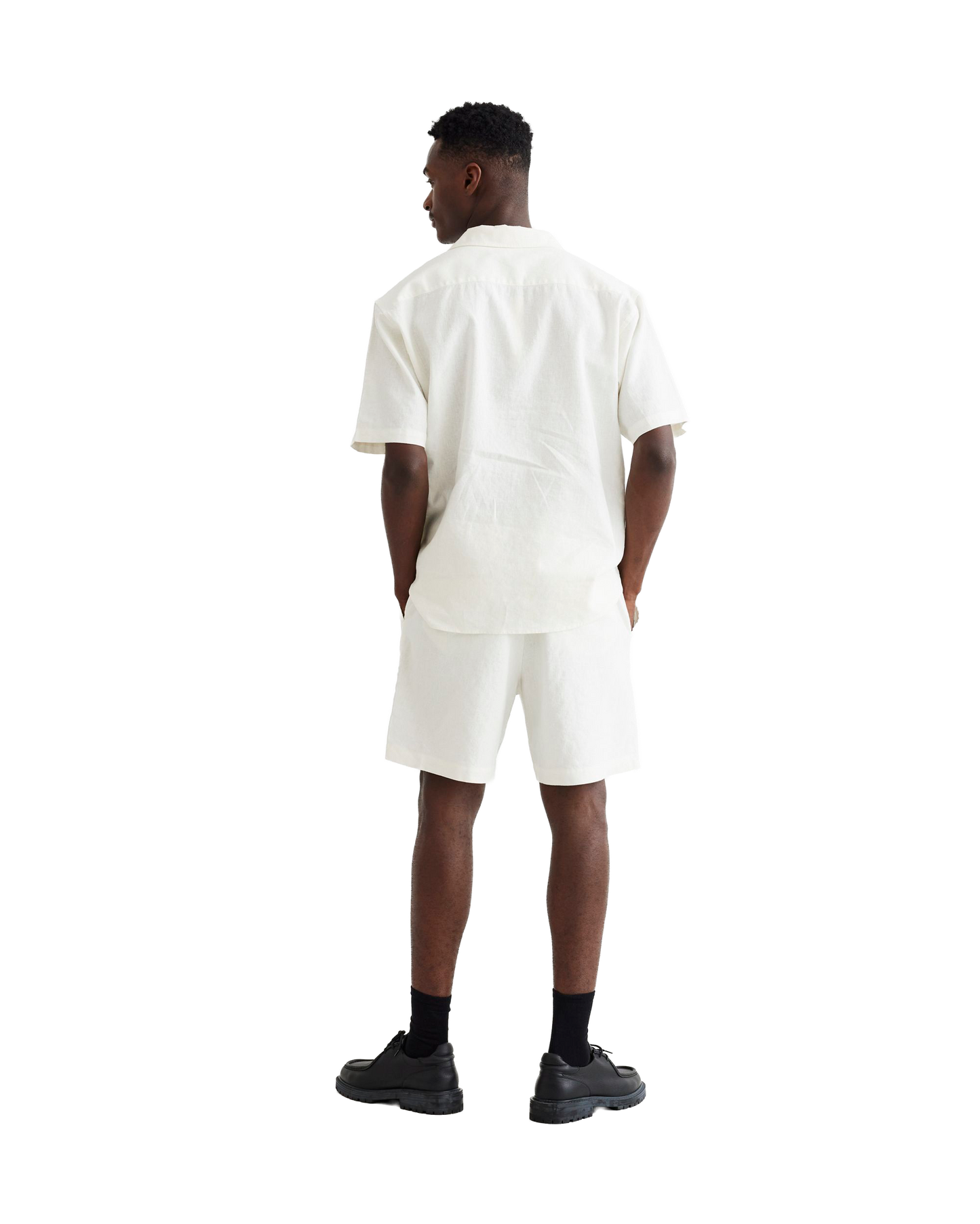 Woodbird WBBommy Linen Shorts Shorts Off White