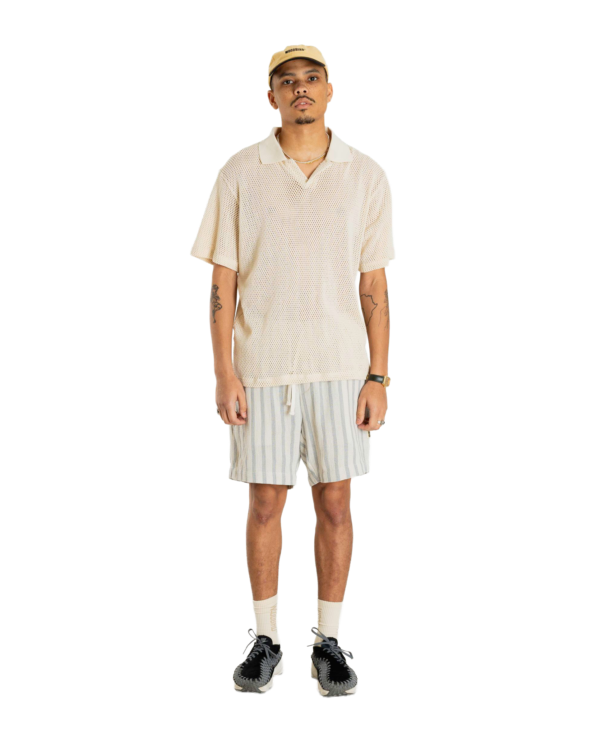 Woodbird WBBommy Weeve Shorts Shorts Off White