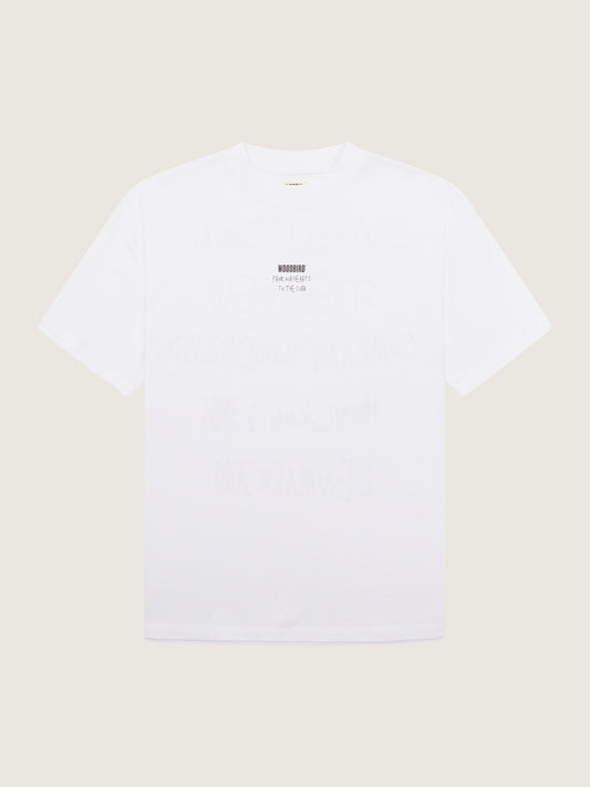 Woodbird WBBose Scribbel Tee T-Shirts White