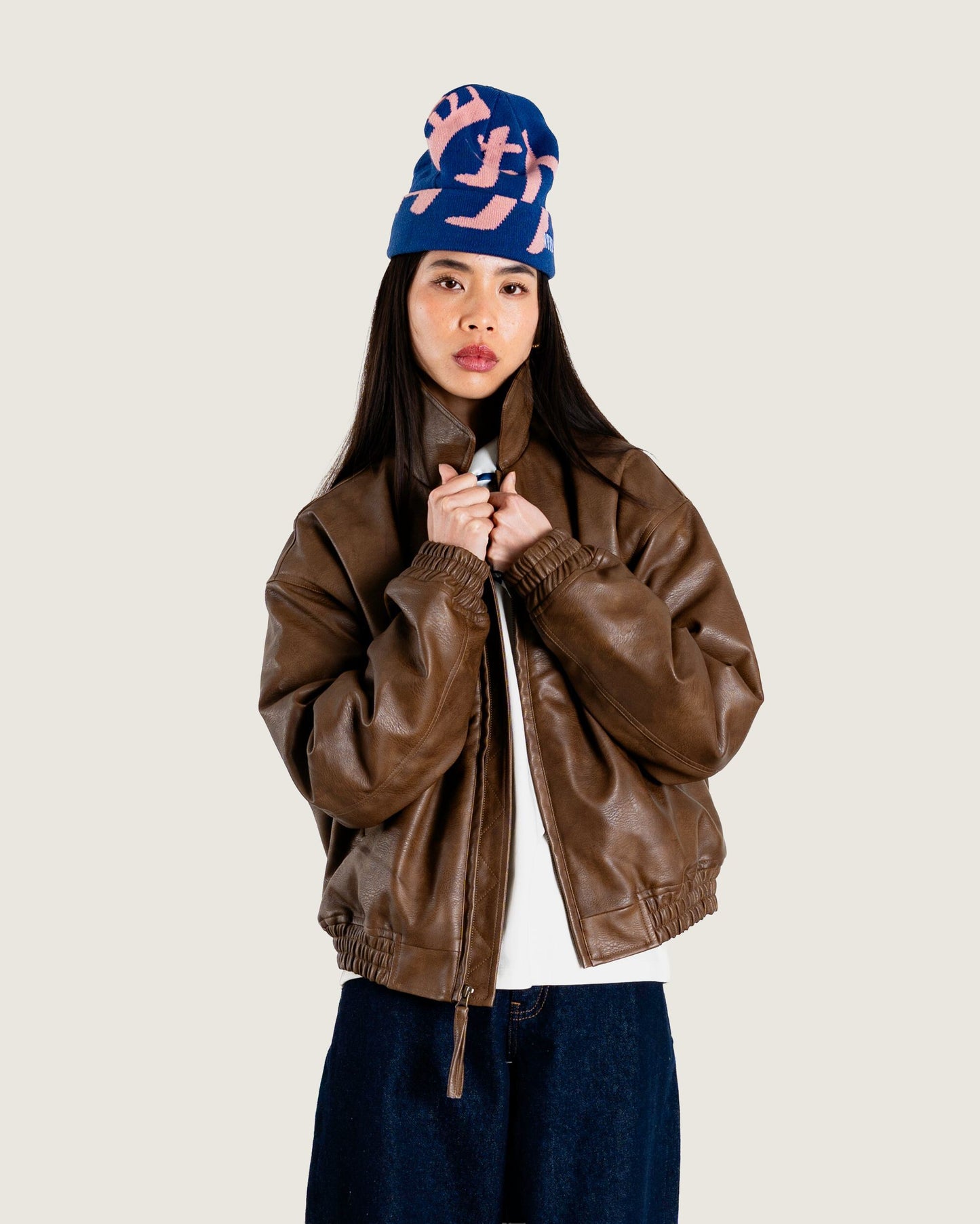 Woodbird Female WBBue Bomber Jacket Jackets Dark Brown