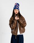 WBBue Bomber Jacket - Dark Brown