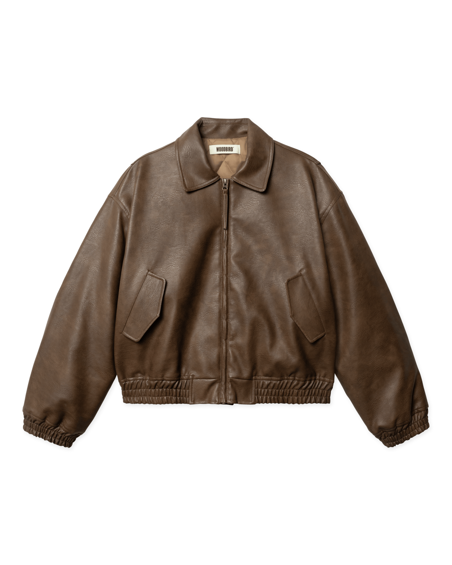 Woodbird Female WBBue Bomber Jacket Jackets Dark Brown