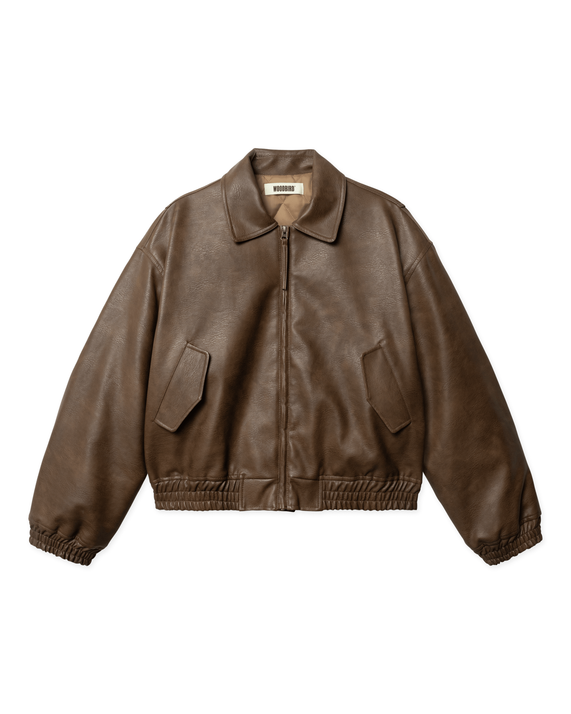 Woodbird Female WBBue Bomber Jacket Jackets Dark Brown
