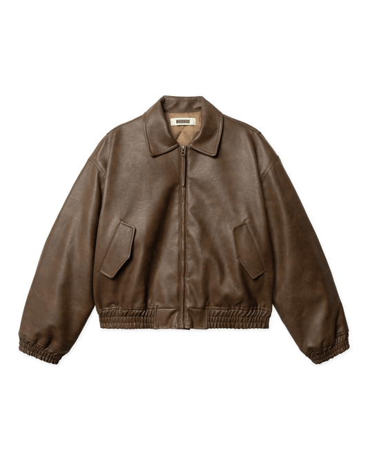 Woodbird Female WBBue Bomber Jacket Jackets Dark Brown