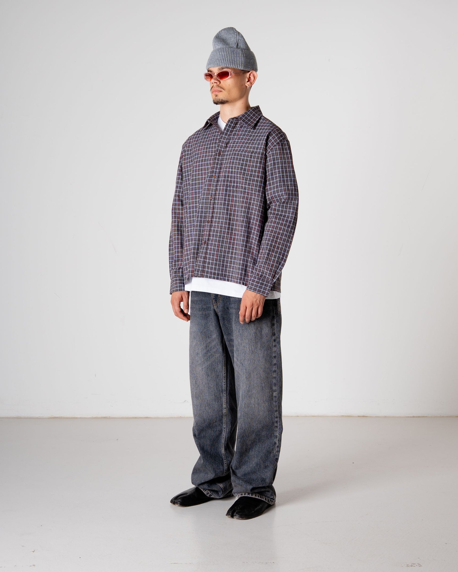 Woodbird WBBuzo Chuck Shirt Shirts Brown Check