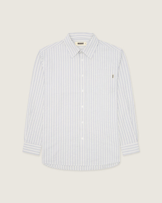 Woodbird WBBuzo Hoi Shirt Shirts Grey