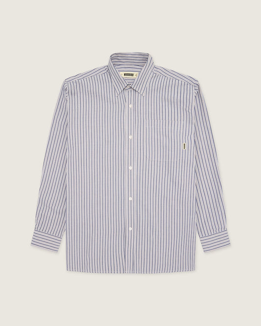 Woodbird WBBuzo Ming Shirt Shirts Grey