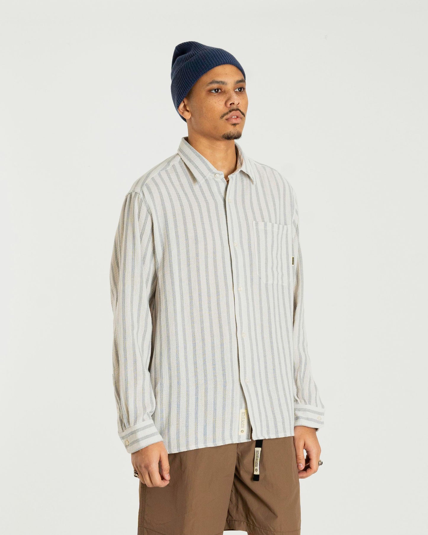 Woodbird WBBuzo Weeve Shirt Shirts Off White