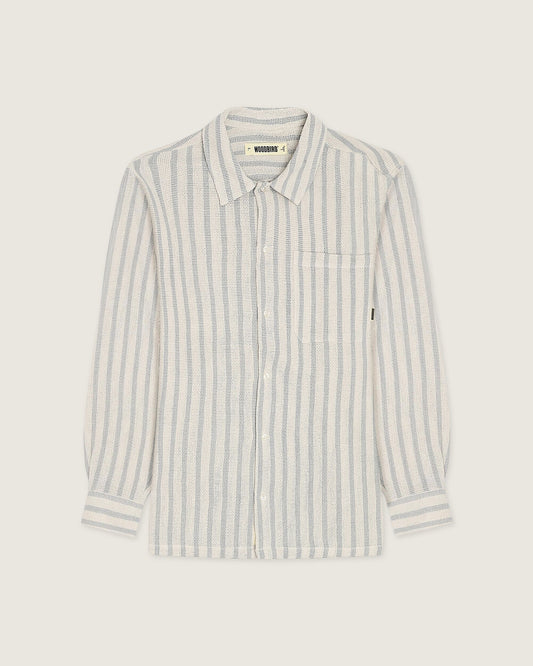 Woodbird WBBuzo Weeve Shirt Shirts Off White