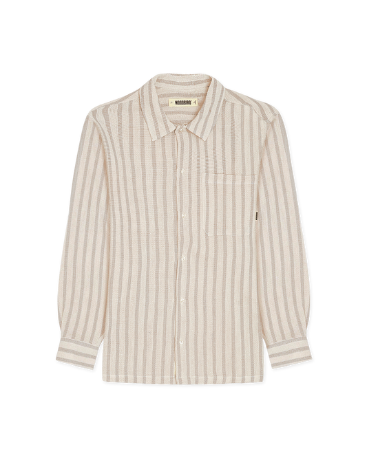 Woodbird WBBuzo Weeve Shirt Shirts Sand