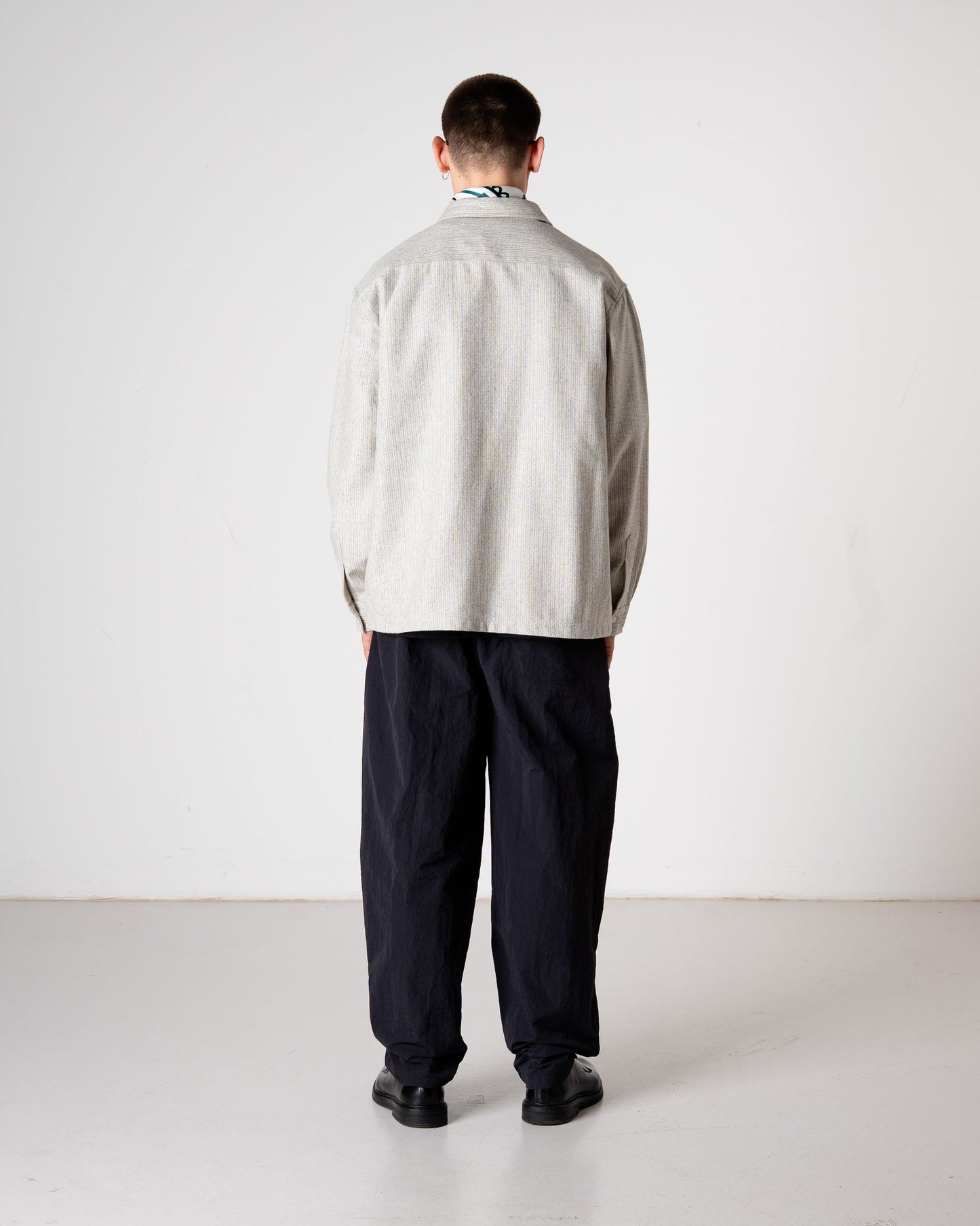 Woodbird WBBuzo Wool Shirt Shirts Grey