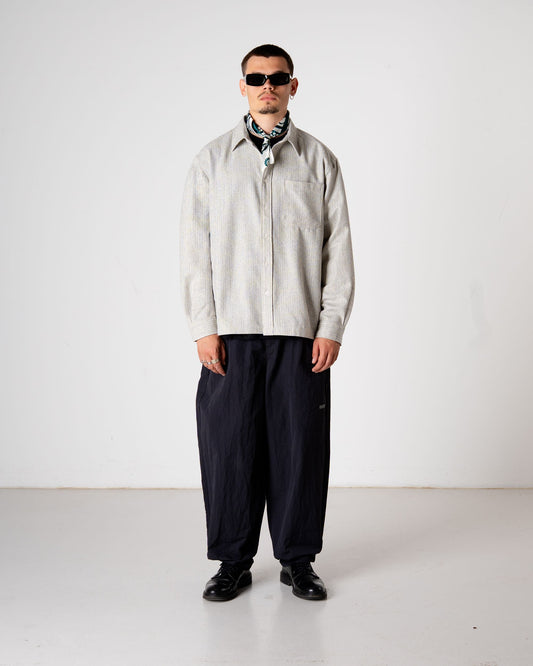 Woodbird WBBuzo Wool Shirt Shirts Grey
