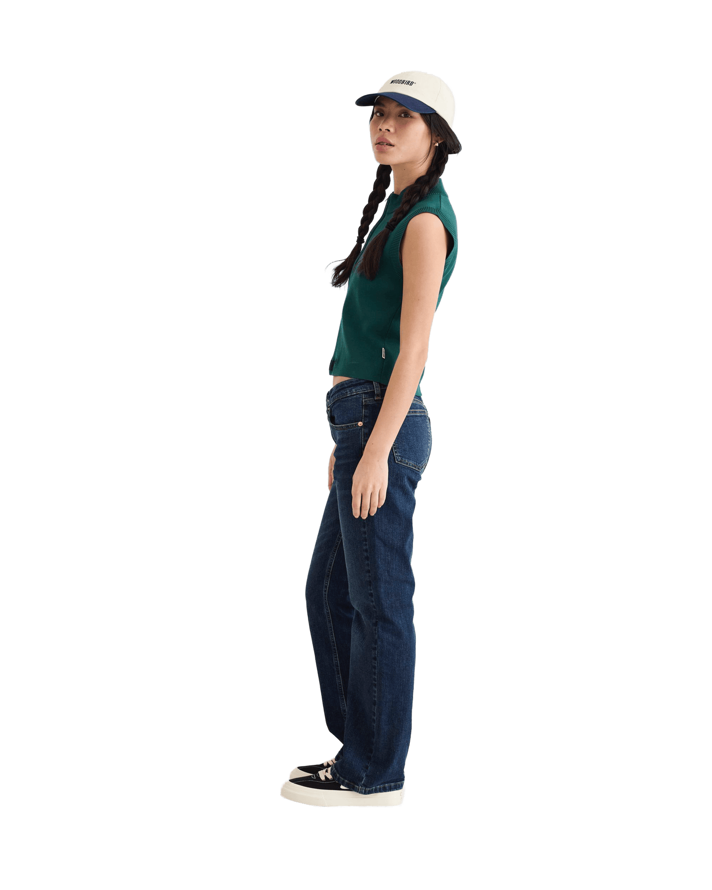 Woodbird Female WBCamil 90s Jeans Jeans 90s Blue