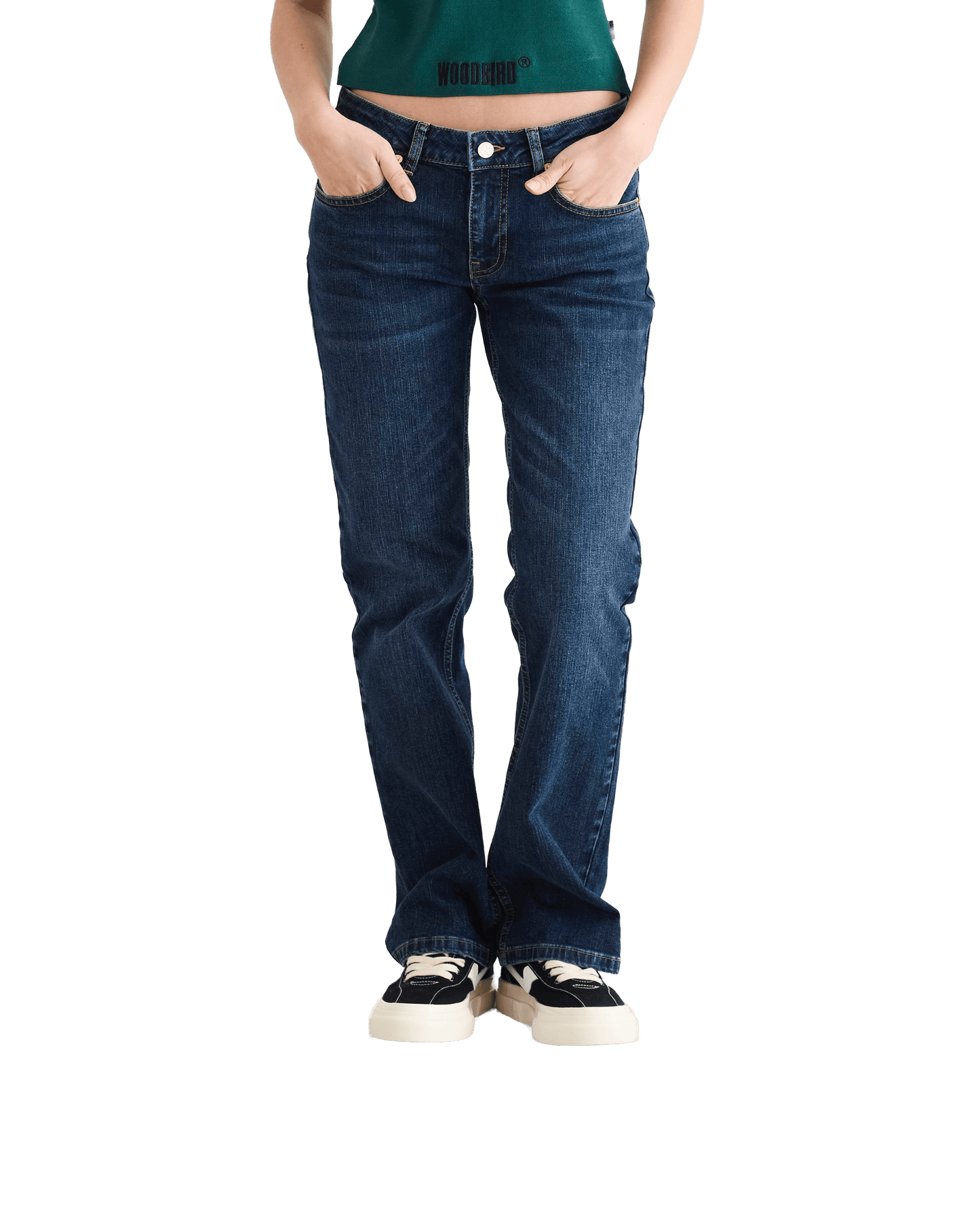 Woodbird Female WBCamil 90s Jeans Jeans 90s Blue