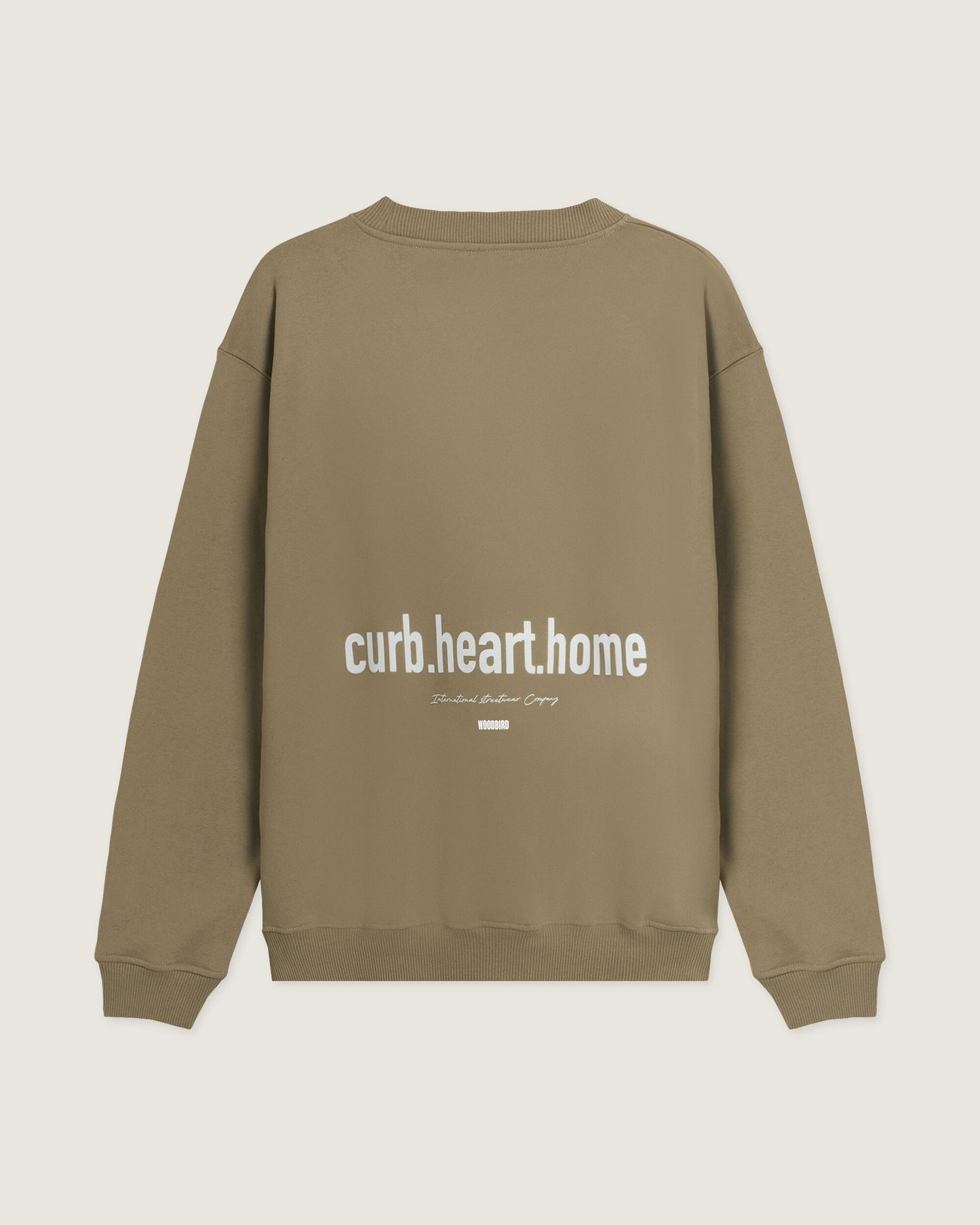 Woodbird WBCane Home Crew Sweats Khaki