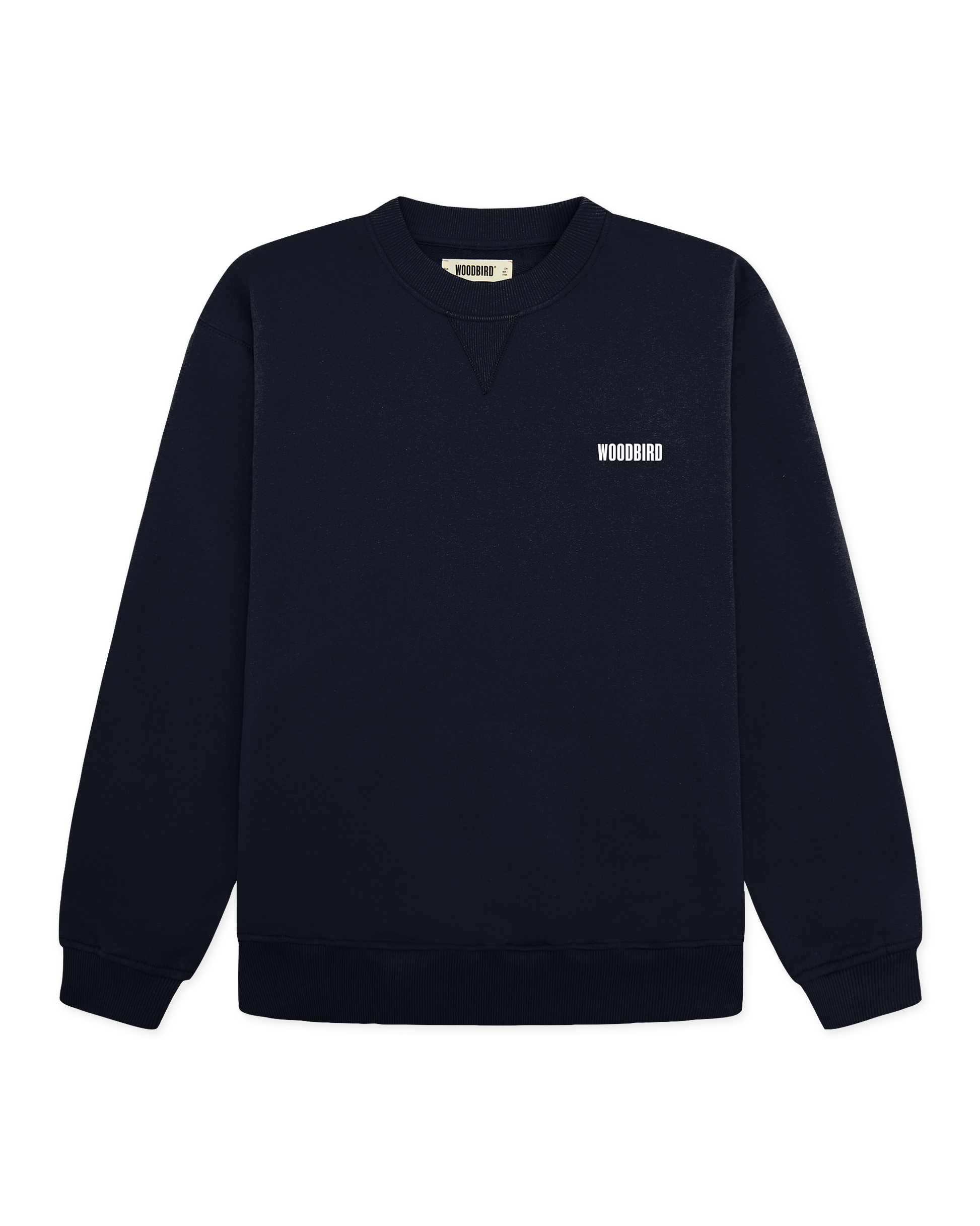 Woodbird WBCane Pho Crew Sweats Navy