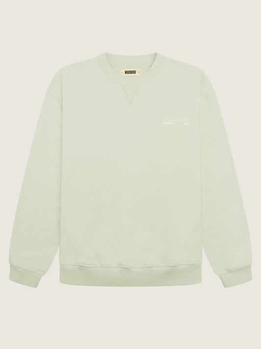 Woodbird WBCope Tech Crew Sweats Mint Green