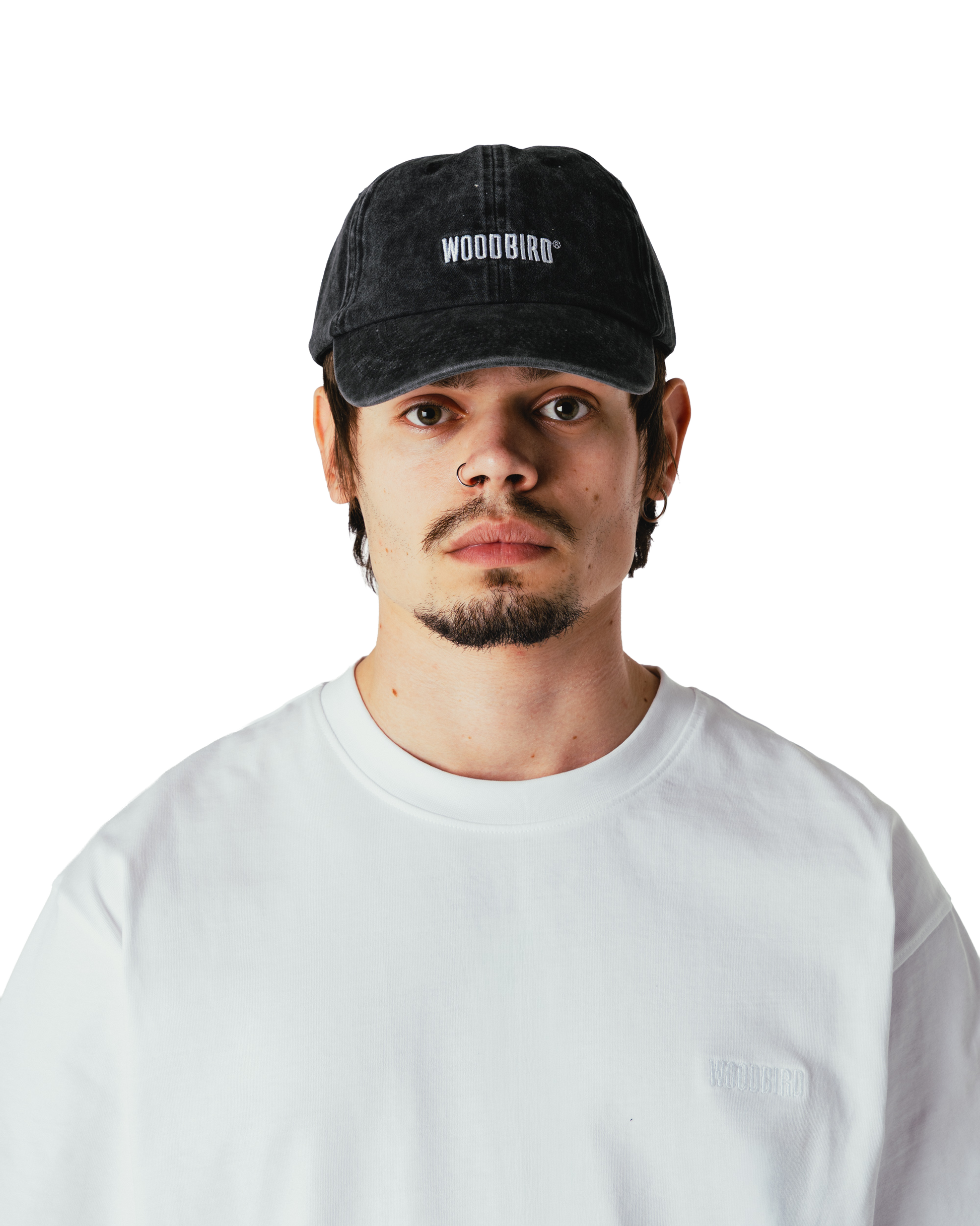 Woodbird WBCore Twill Cap Accessories Washed Black