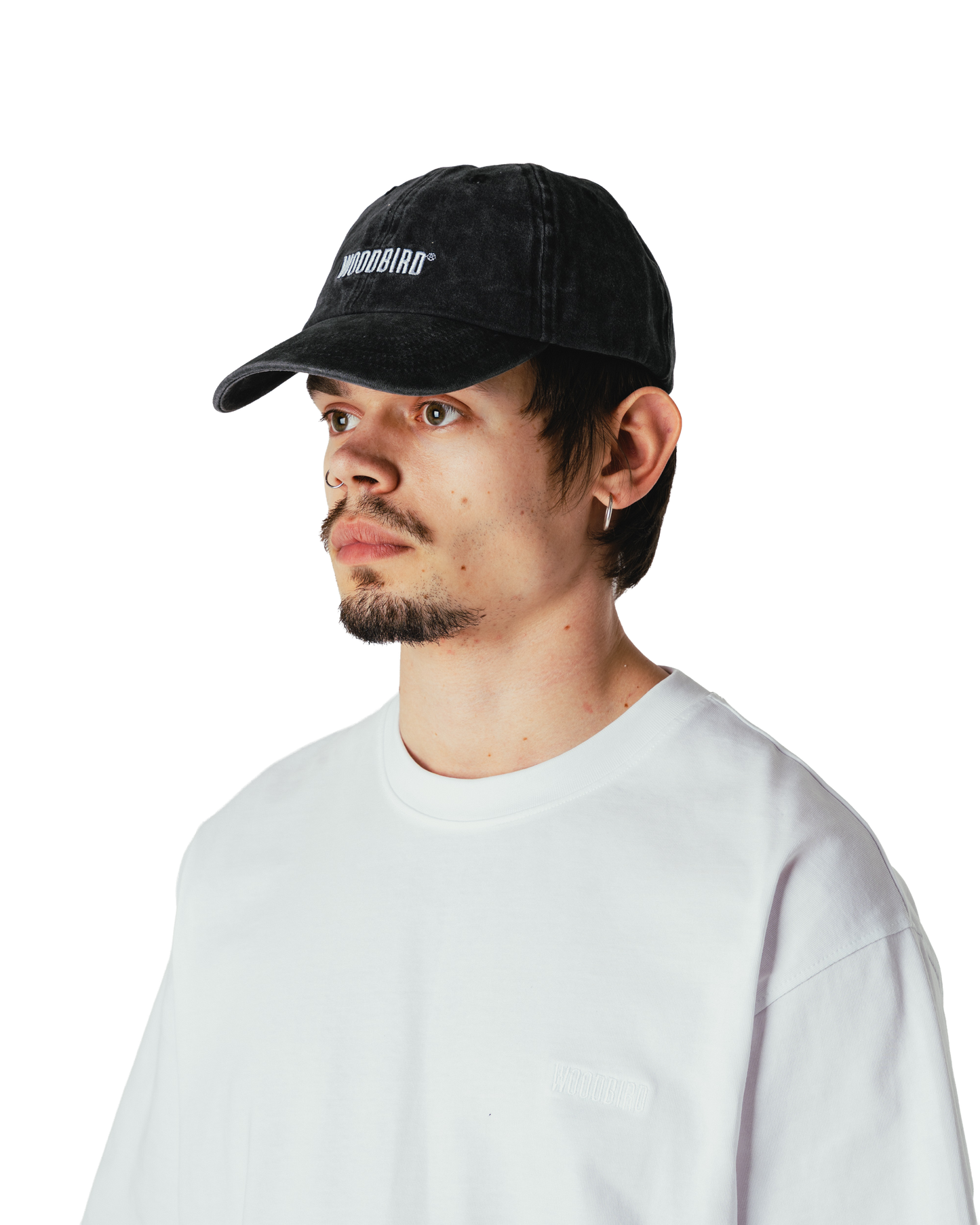 Woodbird WBCore Twill Cap Accessories Washed Black