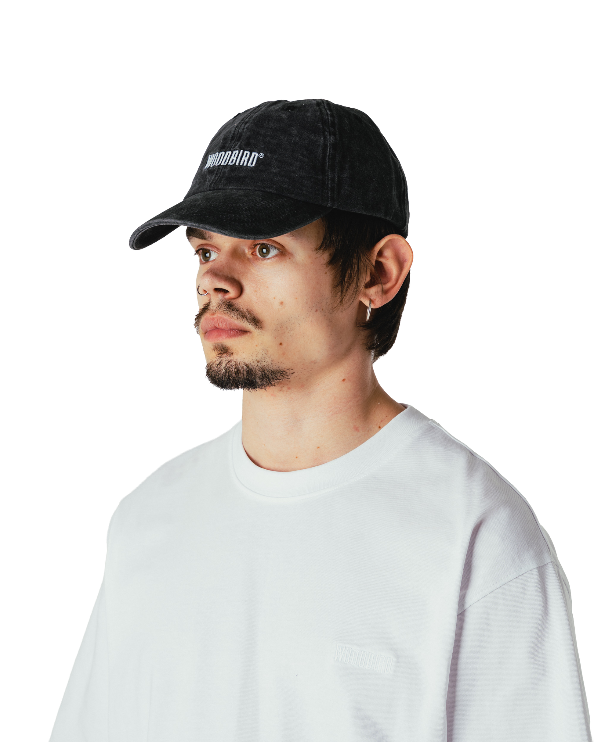 Woodbird WBCore Twill Cap Accessories Washed Black